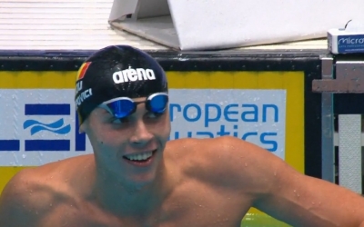 David Popovici, campion mondial la 100 metri liber, proba regină a natației