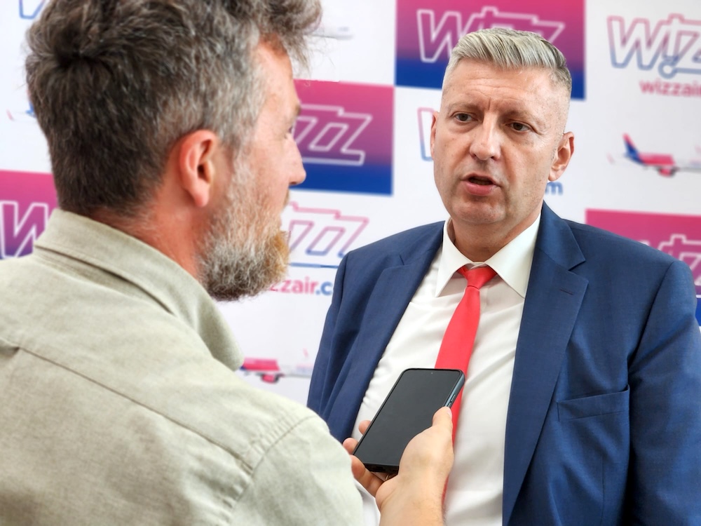 Directorul Aeroportului Sibiu, Marius Gîrdea: Rutele noi sunt pline undeva între 75 și 85 la sută, ceea ce eu zic că este foarte bine pentru început