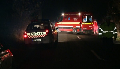 Accident la 2.30 noaptea, între Cisnădie și Sibiu. Trei bărbați au ajuns la spital. Șoferul era băut