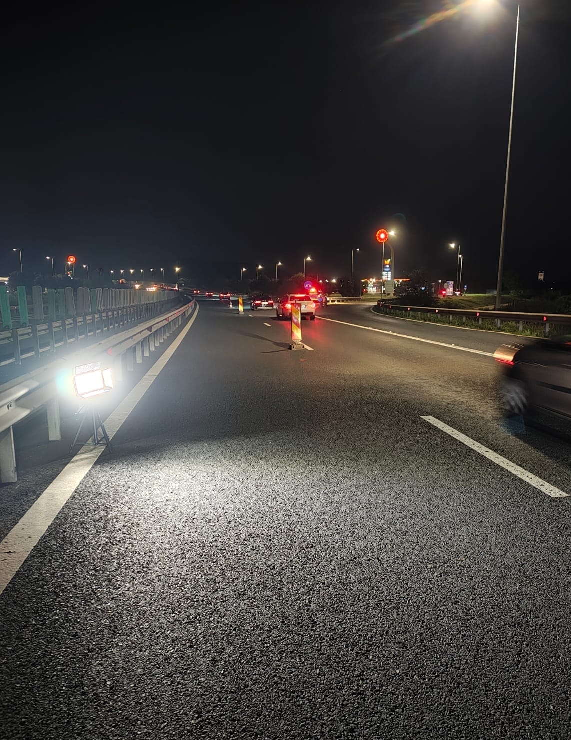 Controale pe A1: Cu 1.21 alcoolemie sau cu viteză de 184 km/h. Peste 100 de amenzi, în două zile
