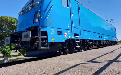 Prima locomotivă nouă a României prin PNRR a atins 200 km/h la Făurei