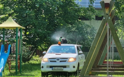 Primăria anunță o nouă dezinsecție pentru combaterea țânțarilor, în 21 și 22 august