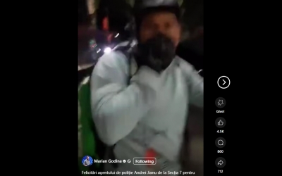 Actualizare. Un livrator străin, lovit pe stradă, „din motive rasiale și xenofobe”. Atacatorul a fost arestat preventiv
