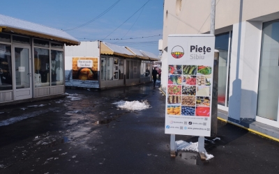 Piete Sibiu: licitaţie pentru închirierea spaţiilor şi terenurilor libere din pieţele agroalimentare din Sibiu precum şi spaţii pentru comerţul stradal de legume, fructe şi flori