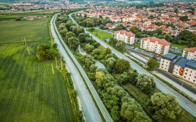 Primăria anunță noi investiții în pistele de biclete, de peste 66 milioane de lei, dintre care 44 fonduri nerambursabile: Încă 3,1 kilometri pe malul Cibinului