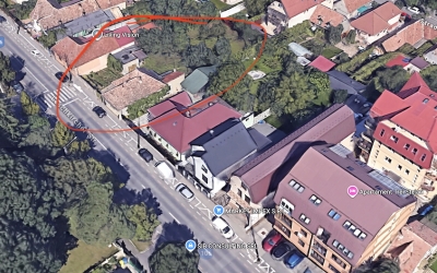 Casă veche demolată pe strada Ștefan cel Mare, pentru a face loc unui bloc. Primăria așteaptă părerea sibienilor