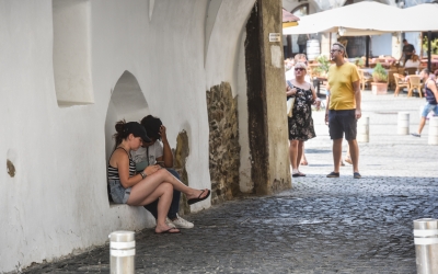 Vineri se trece de 30 de grade Celsius în municipiul Sibiu
