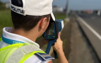 Polițiștii ies din nou cu toate radarele pe șosele, în această săptămână, pentru verificarea respectării vitezei legale