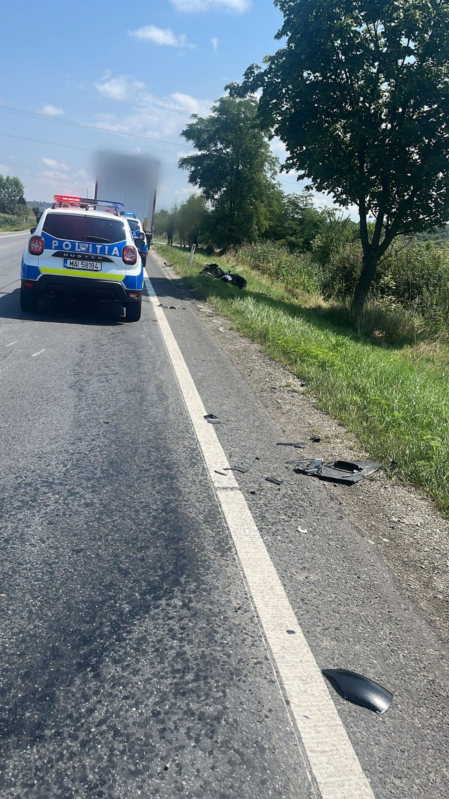 accident pe DN 1 Sibiu