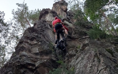 Intervenție Salvamont în zona Șaua Caprei unde un turist slovac s-a accidentat