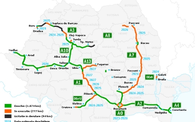 CNAIR: în 3 ani și jumătate va fi terminată autostrada Sibiu – Pitești. ”100%, anul viitor vom circula de la Tigveni, la Curtea de Argeș”