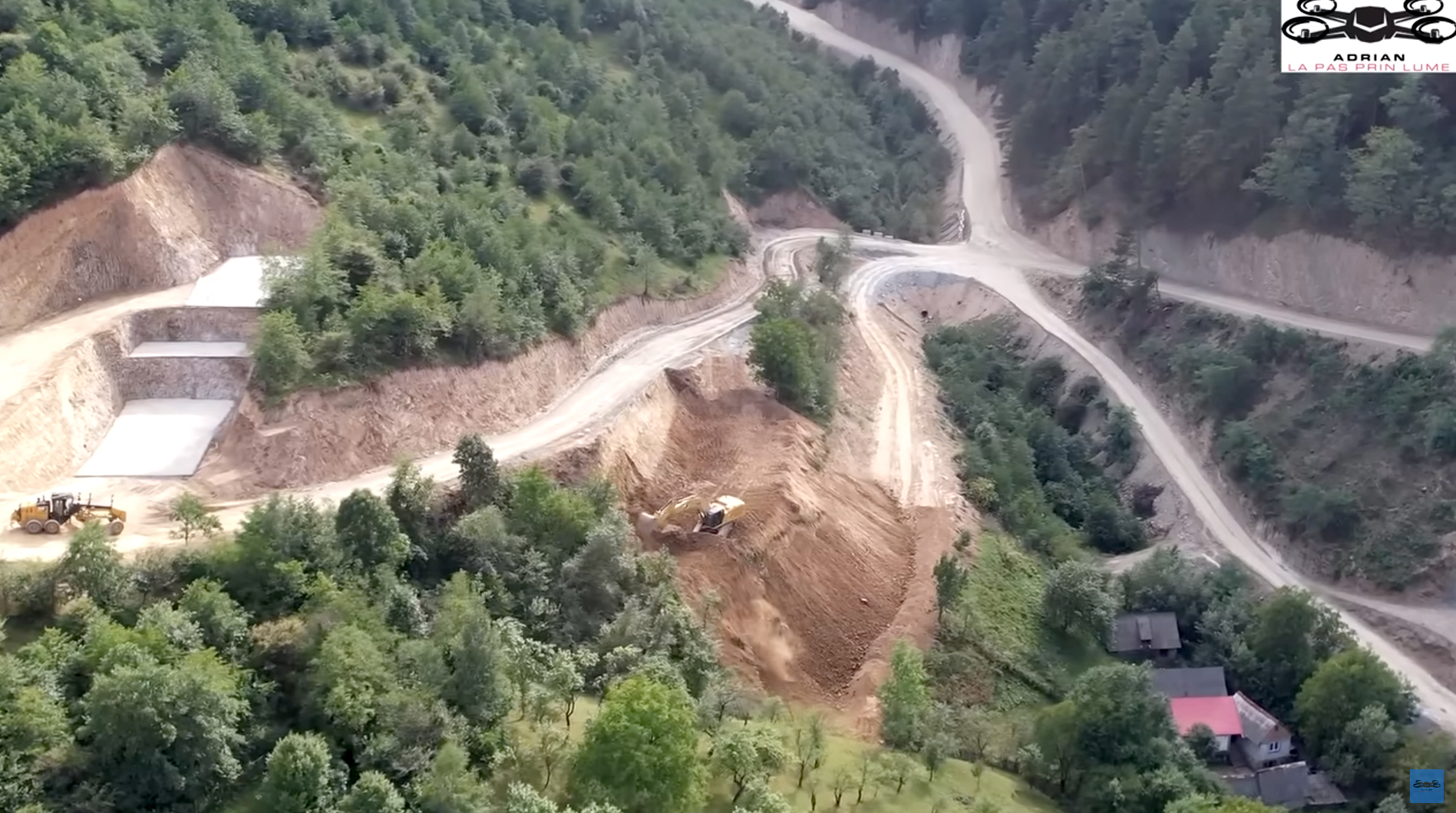 Noi imagini cu lotul 2 Boița – Cornetu din Autostrada Sibiu – Pitești
