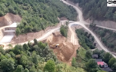 Noi imagini cu lotul 2 Boița – Cornetu din Autostrada Sibiu – Pitești