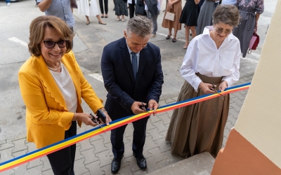 Deschiderea oficială a centrului asociației „Trăim Ca’n Cer” din Mediaș