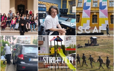 Știrile zilei - 11 septembrie: Exercițiu de mobilizare * Străzi și parcări închise pentru filmări * Artă contemporană sau grătar în Ursuline * Mașinile blochează trotuarele