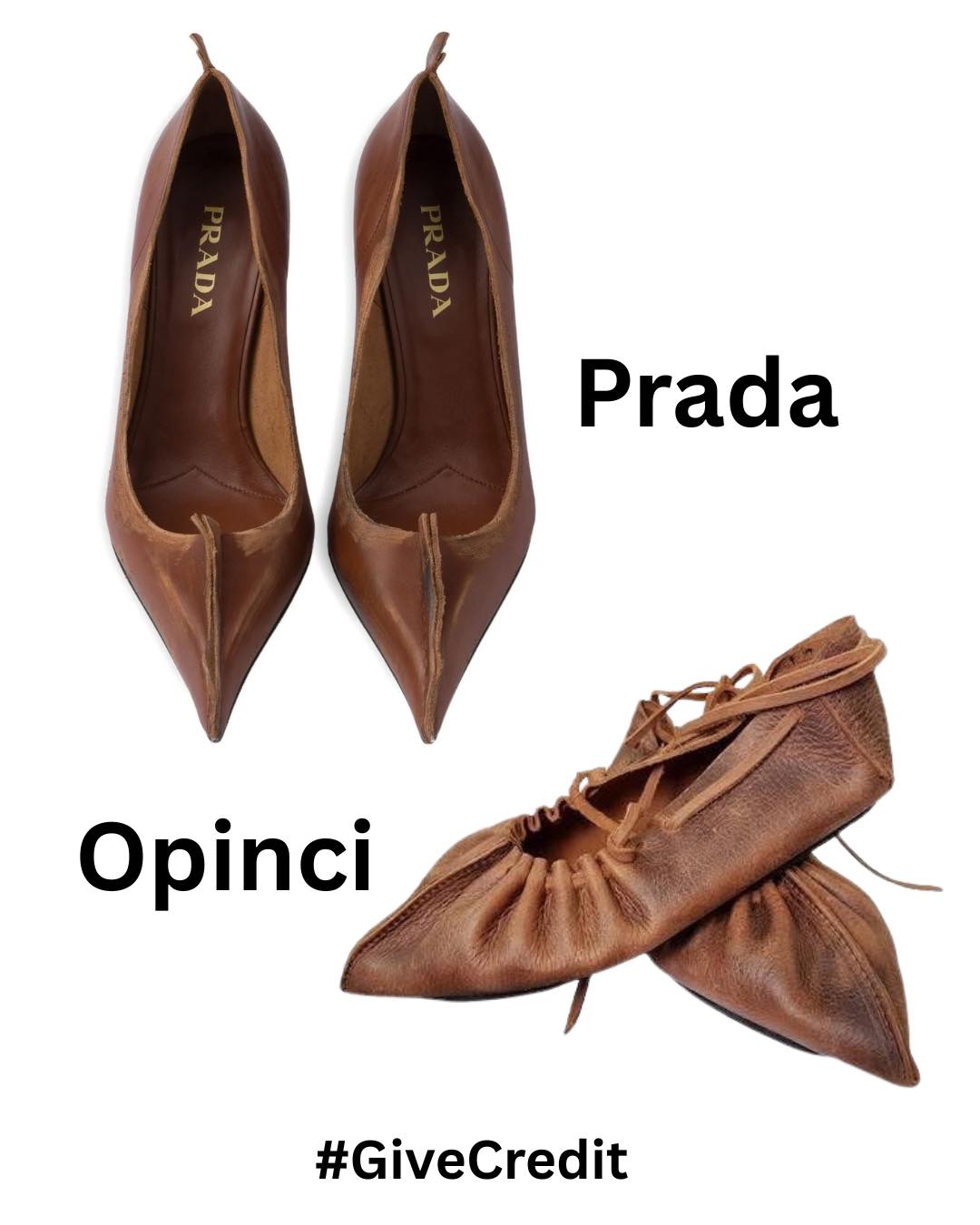 Pantofi Prada inspirați din opincile românești, vânduți cu 1.150 de euro. Expert sibian: Dacă Prada ar recunoaște, ar fi o promovare pentru valorile și folclorul românesc