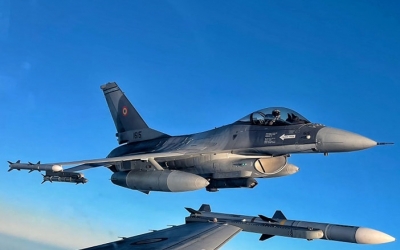 O dronă provenind din Rusia a intrat în spațiul aerian românesc. Ministerul Apărării: A fost interceptată de două avioane F16