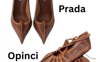Pantofi Prada inspirați din opincile românești, vânduți cu 1.150 de euro. Expert sibian: Dacă Prada ar recunoaște, ar fi o promovare pentru valorile și folclorul românesc
