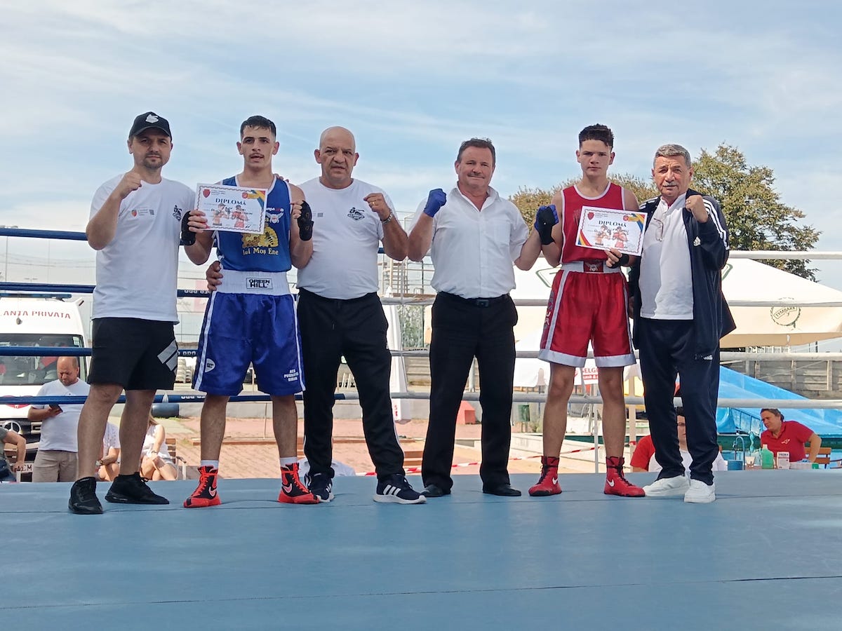 ACS Pugilistic Sibian obține două medalii de aur și una de bronz la Centura Păltiniș