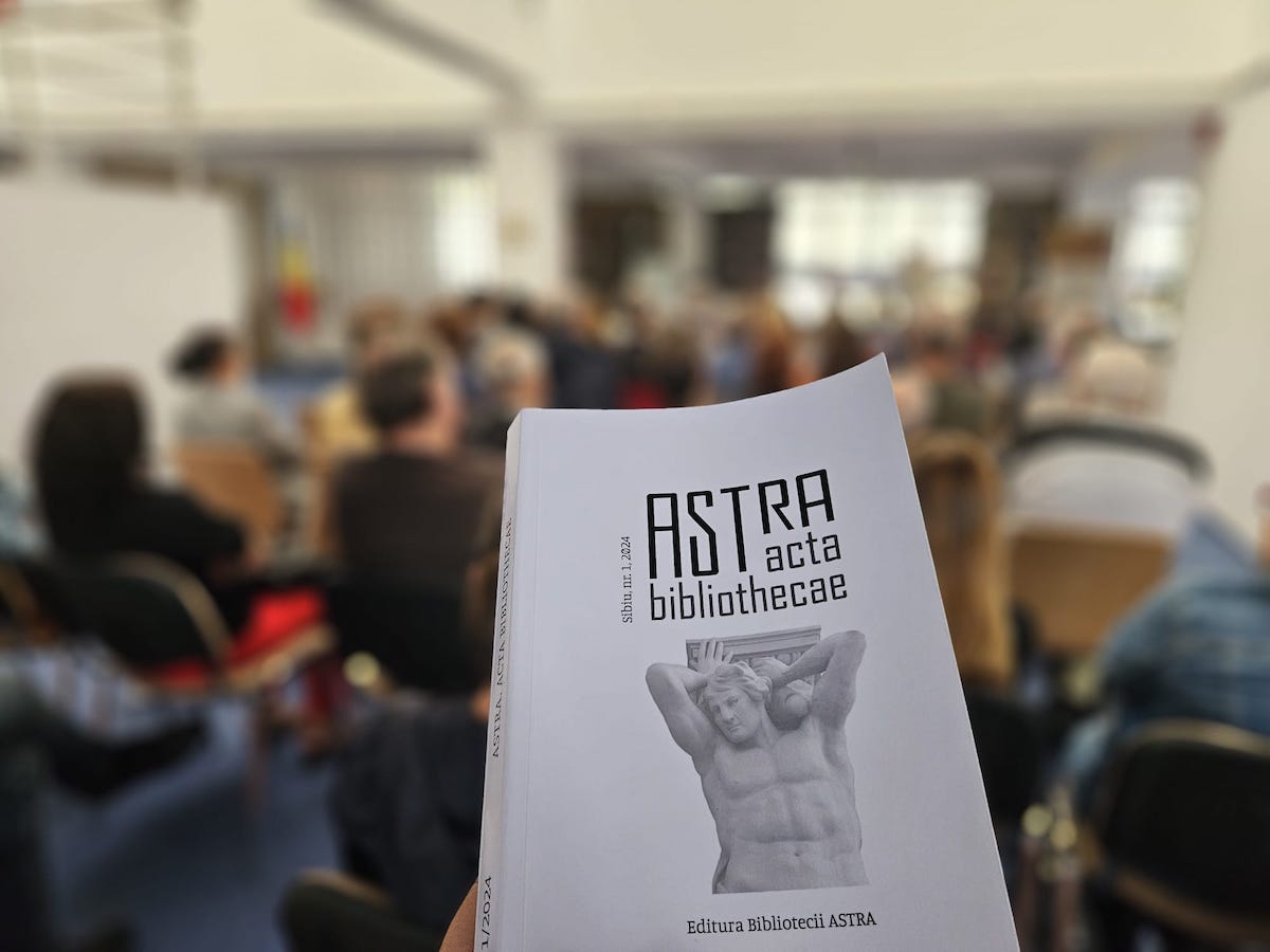 Biblioteca Județeană ASTRA și-a lansat propria revistă științifică. „Ne alăturăm și noi instituțiilor sibiene care dezvoltă cercetarea sibiană, națională și, de ce nu, europeană”