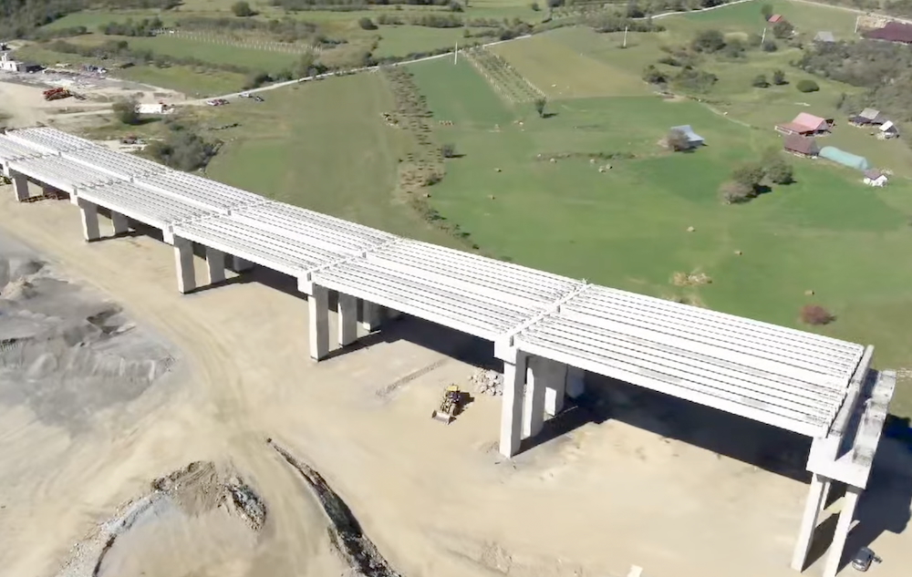 Drumarii despre stadiul lucrărilor la autostrada Sibiu-Pitești: Primele 5 viaducte avansează într-un ritm foarte bun
