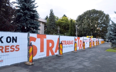 Au început lucrările pentru modernizarea piațetei din fața Cercului Militar. Cinci luni, termenul de finalizare