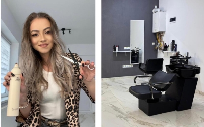 La 20 de ani, o sibiancă și-a deschis afacere în satul natal: „Pun accent pe calitate și pe atenția la detalii, iar dorința mea este ca fiecare client să plece mulțumit și cu zâmbetul pe buze”