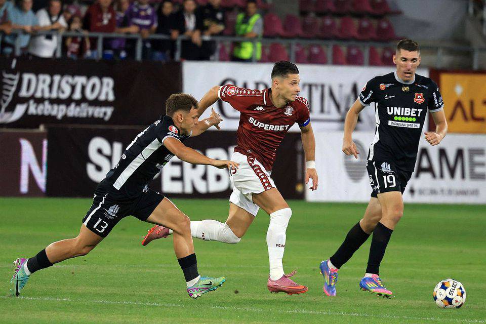 FC Hermannstadt cucerește Giuleștiul. Victorie cu 2-1 în fața Rapidului. Gol înscris de Chițu în ultimele minute. Măldărășanu: „Merităm aceste trei puncte”