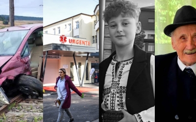 Știrile weekendului: Mocănița blocată de o mașină, peste 72.000 de pacienți consultați la UPU, băiat de 13 ani mort în accident cu trotineta și veteran de 102 ani sărbătorit