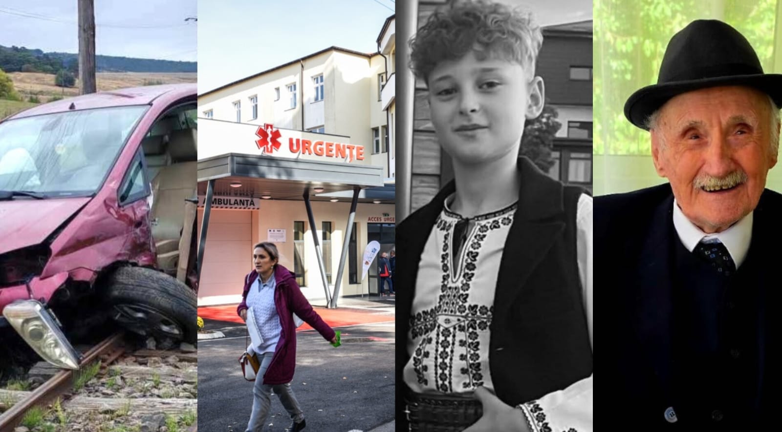 Știrile weekendului: Mocănița blocată de o mașină, peste 72.000 de pacienți consultați la UPU, băiat de 13 ani mort în accident cu trotineta și veteran de 102 ani sărbătorit