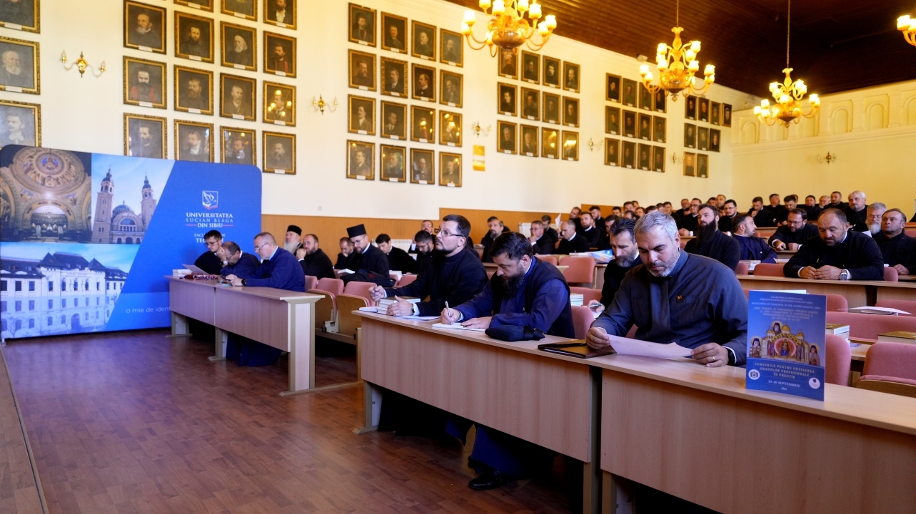 127 de preoți din Ardeal au început cursurile pentru grade profesionale, la Sibiu