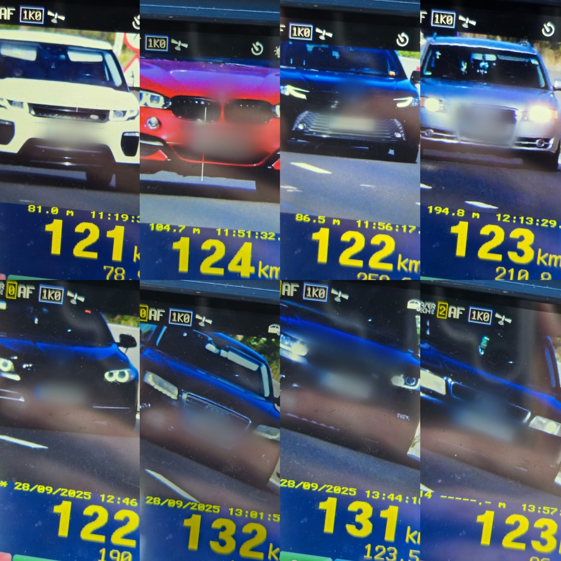 Radare Sibiu: 460 de șoferi, prinși cu viteza peste limita legală, într-o săptămână