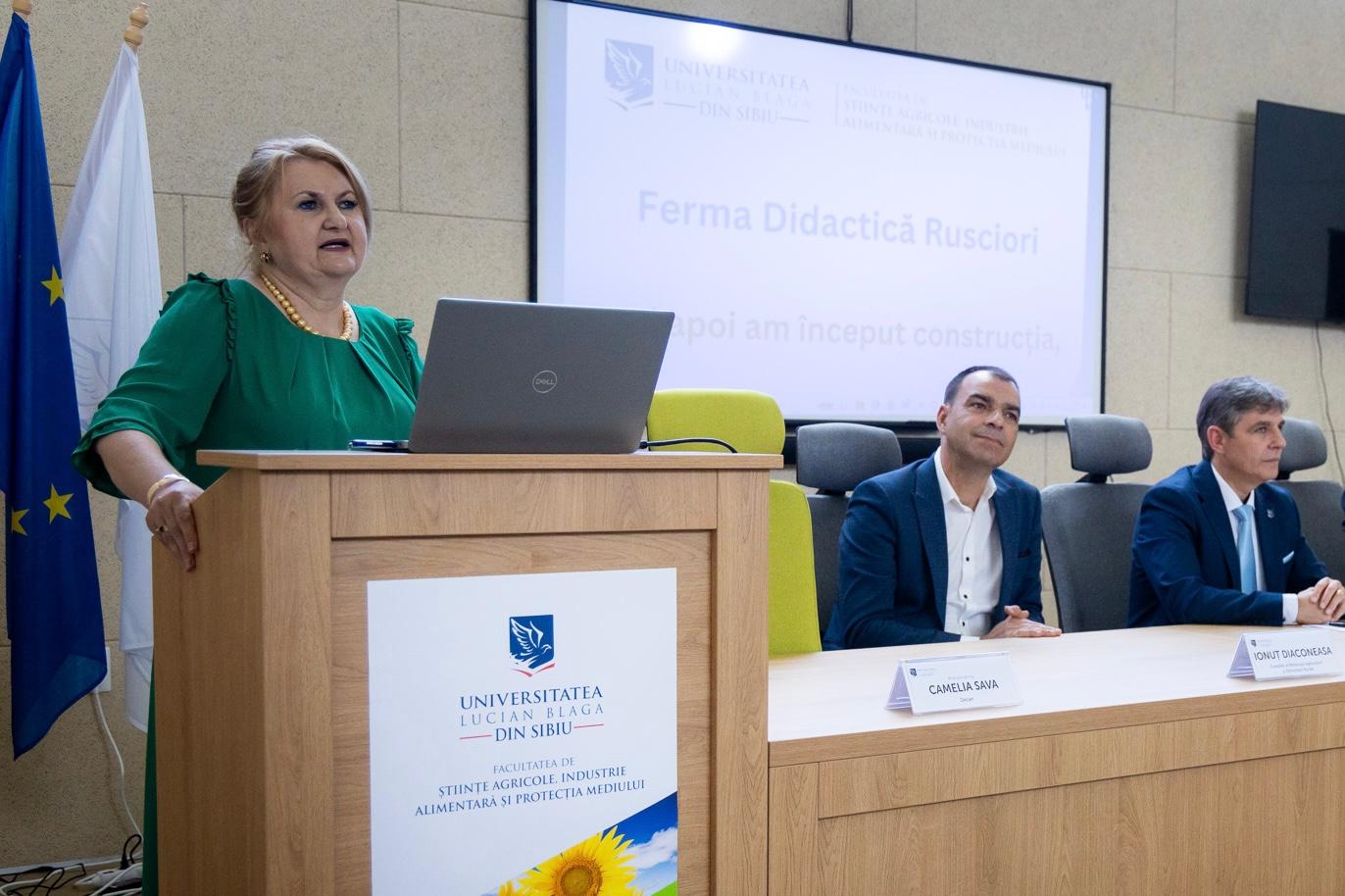 Facultatea de Științe Agricole din Sibiu are decan interimar. Camelia Sava s-a pensionat după o carieră de 30 de ani în ULBS. „Îmi doresc ca această facultate să rămână facultate”