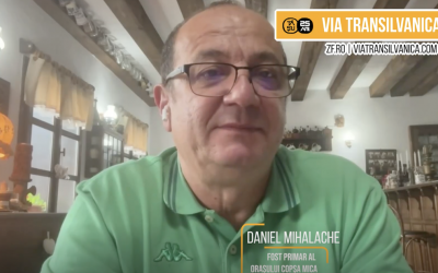 Daniel Tudor Mihalache, fostul primar al orașului Copșa Mică, despre Via Transilvanica: Acest drum ne-au unit cu oaspeții noștri. Cei mai mulți sunt români, din orașe precum București, Iași, Timișoara