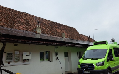 Panouri fotovoltaice, puse în funcțiune de primăria Axente Sever pentru un viitor sustenabil
