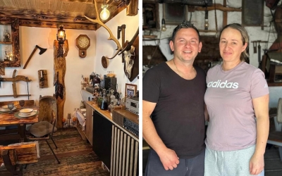 Casa Dani, punctul gastronomic din județ care atrage turiști din America și Thailanda. O familie din Biertan l-a deschis cu fonduri europene: Gătim pe foc de lemn, la ceaun