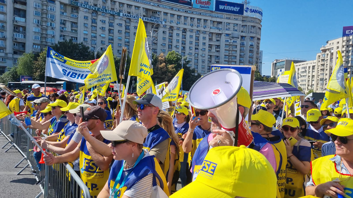 Lider de sindicat, după întâlnirea cu Nicușor Dan: Acțiunile de protest vor continua, „greva generală nu este exclusă”