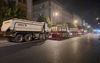 De miercuri până vineri: Traficul pe Calea Dumbrăvii, între Milea și Piața Aurel Vlaicu, se închide pe timpul nopții pentru finalizarea lucrărilor de reparații