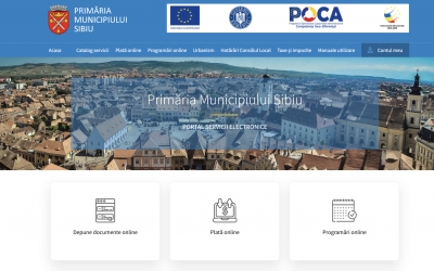 Blocajul de la plata impozitelor de pe portalului online al Primăriei Sibiu, din cauza ghișeul.ro