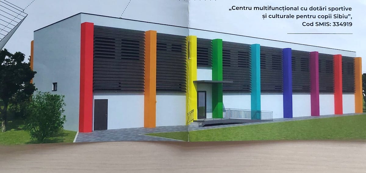 Peste 12 milioane de lei pentru un centru multifuncțional destinat copiilor, construit de Arhiepiscopia Sibiului