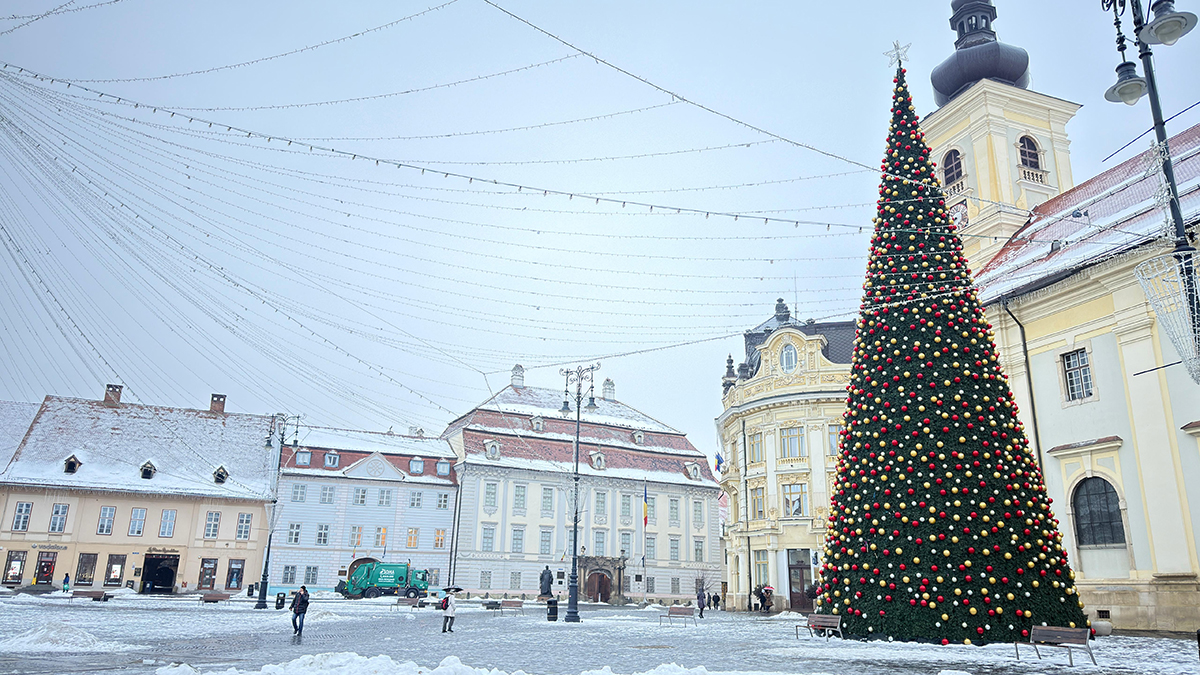 Fenomenul de inversiune termică: „Deja vine un aer mai cald, de sus”. Cu şapte grade mai cald în vârful munţilor, decât în Sibiu