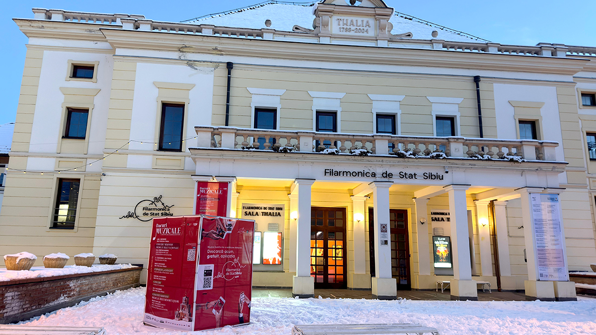 Filarmonica Sibiu anunță modernizarea sistemelor de siguranță, protecție și de control al accesului în instituție