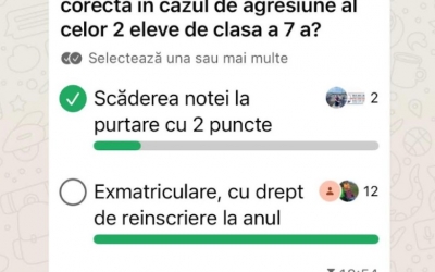 Agresiunea de la Școala nr. 21. Reprezentantul tuturor părinților spune că majoritatea cere exmatricularea. Părinte din clasa respectivă: „De trei ani au loc incidente grave de violență”