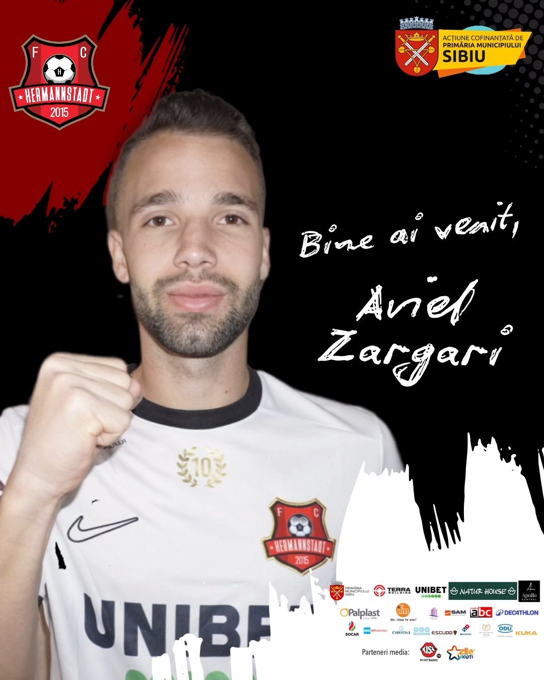 FC Hermannstadt l-a transferat pe mijlocașul israelian Aviel Zargary. Contract pentru două sezoane și jumătate