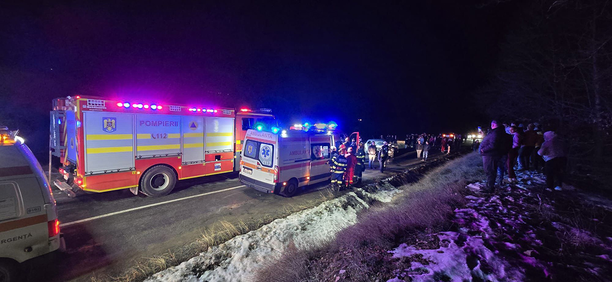 FOTO/VIDEO. Cauza accidentului mortal: un șofer nu a adaptat viteza și a intrat frontal în mașina din sens opus / Actualizare