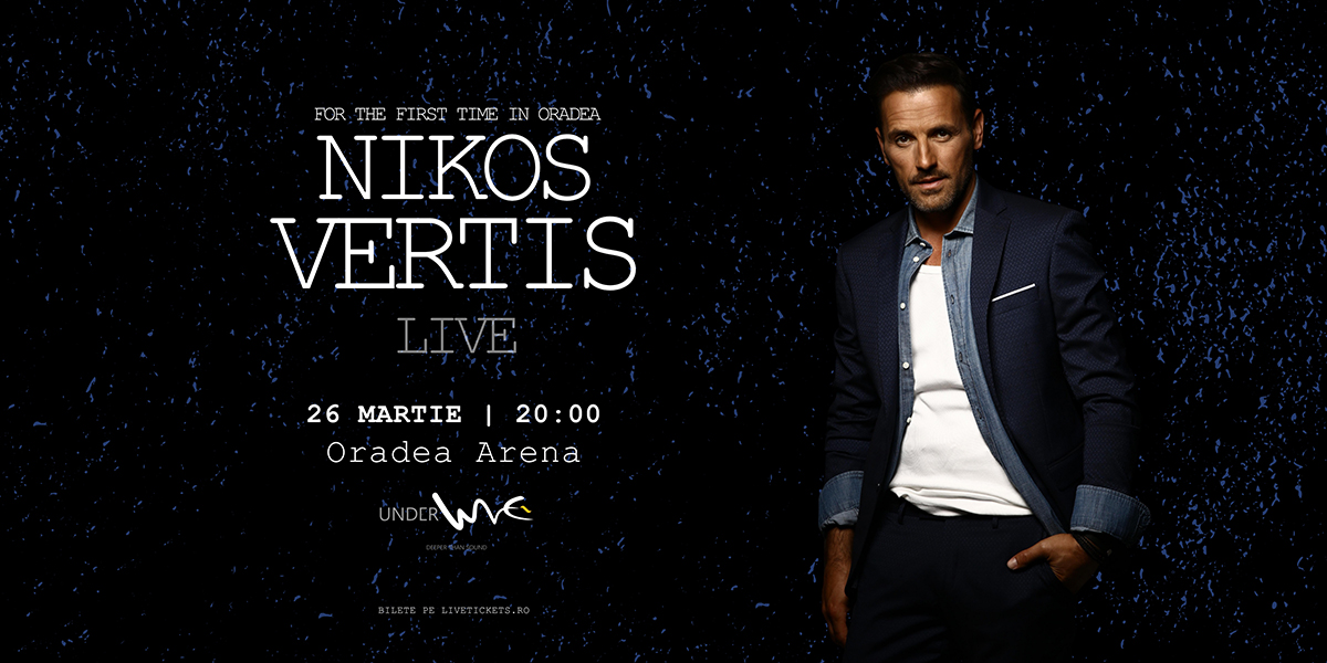 Unul dintre cele mai așteptate concerte ale anului aduce public din toată țara la Oradea. Nikos Vertis, live