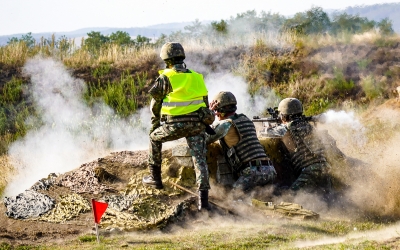 Tragerile în poligonul din Poplaca reîncep din 8 ianuarie. Doar 8 zile de trageri în această lună