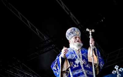 Sfințirea apei de Bobotează va avea loc în fața Catedralei Mitropolitane, nu în Piața Mare. Vinovată e zăpada