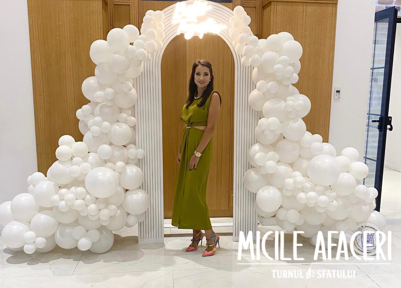 O ingineră din Sibiu și-a deschis afacere cu decorațiuni pentru evenimente: De când eram mică, mi-am dorit să am un business al meu