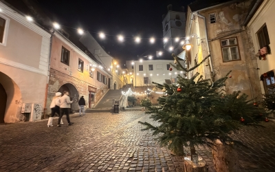 Ninsori și ger la noapte. Cum va fi vremea în Sibiu